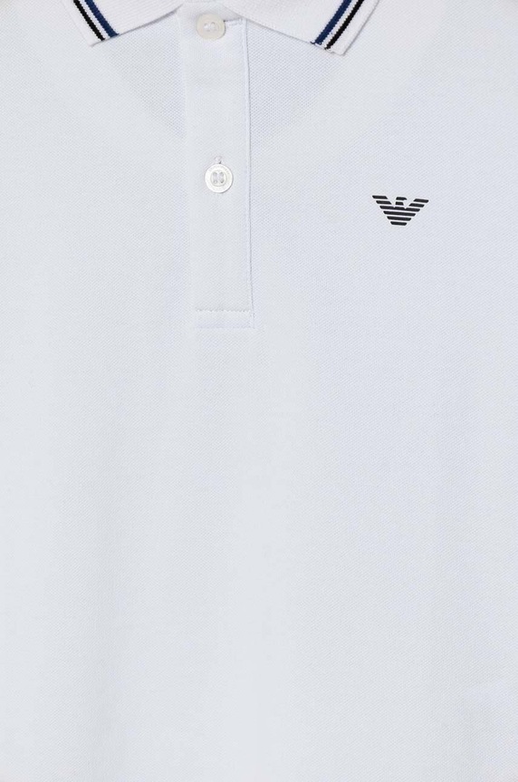 Chłopiec Emporio Armani polo dziecięce 8N4FB3.1JPTZ biały