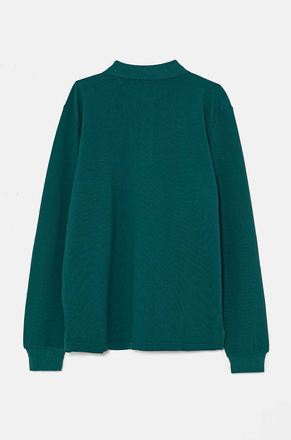 United Colors of Benetton tricou polo copii 3089C300Z.G.Seaso.9BYH verde AW24