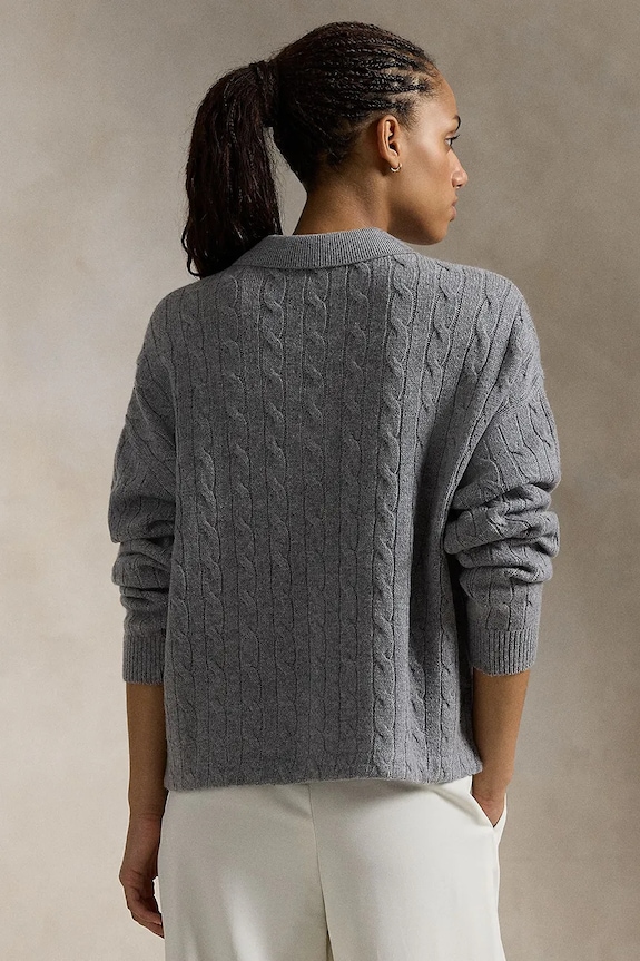 Polo Ralph Lauren woolen jumper 211910158 gray AW24