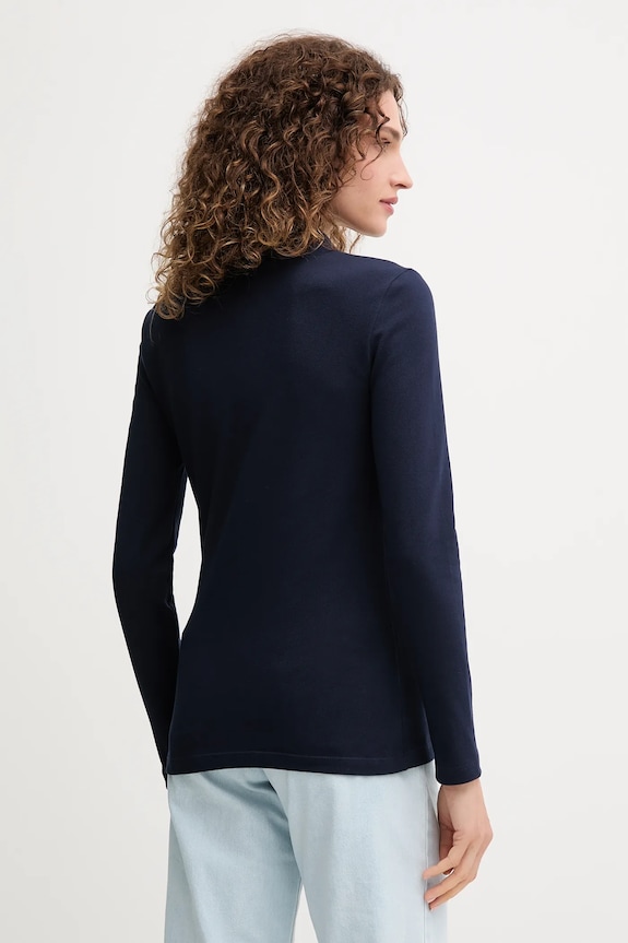 Abbigliamento Lacoste camicia a maniche lunghe PF5464 blu navy