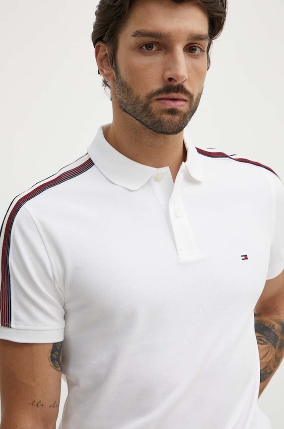 Tommy Hilfiger polo biały MW0MW35616