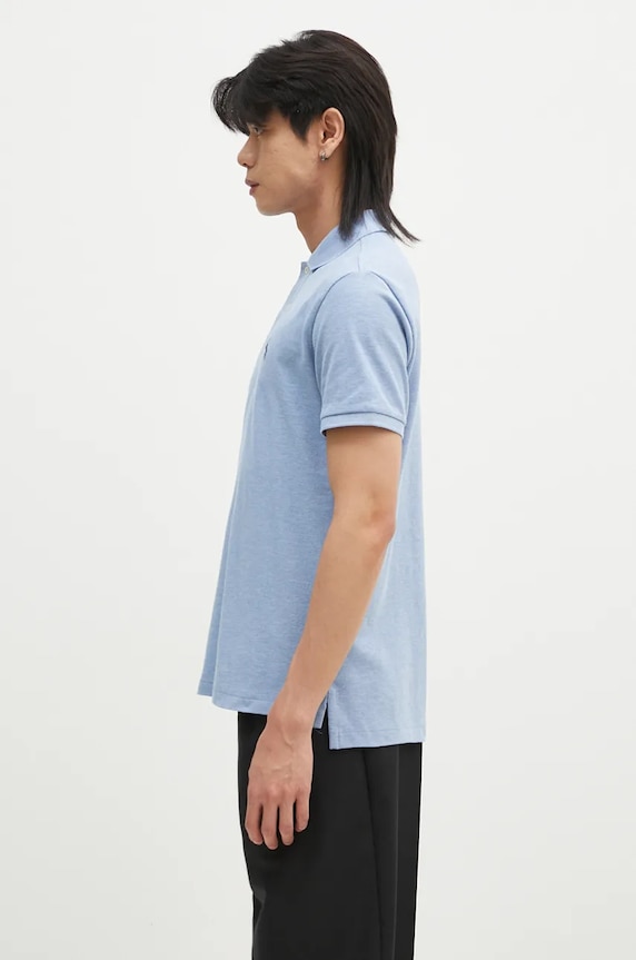 Polo Ralph Lauren cotton polo shirt 710666998 blue SS26