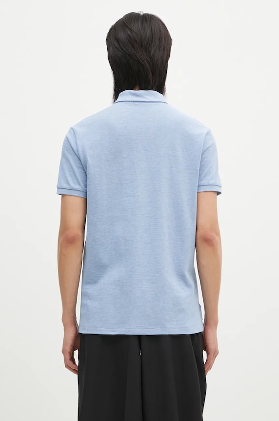 Clothing Polo Ralph Lauren cotton polo shirt 710666998 blue