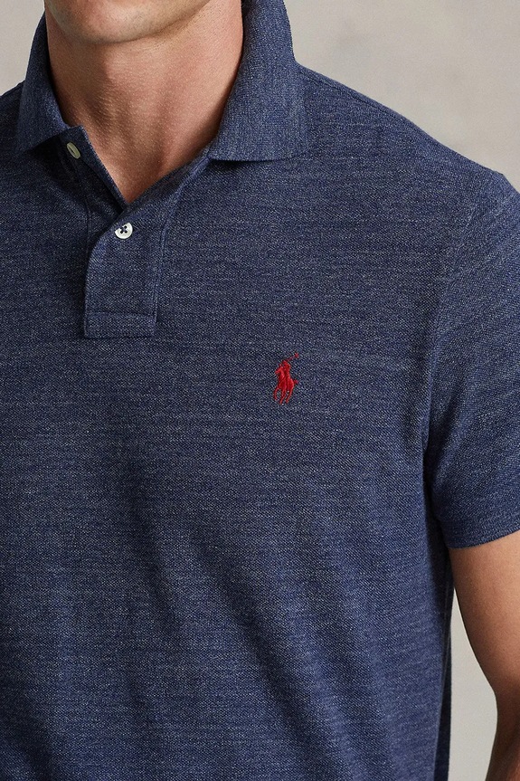 Polo Ralph Lauren polo bawełniane granatowy 710666998
