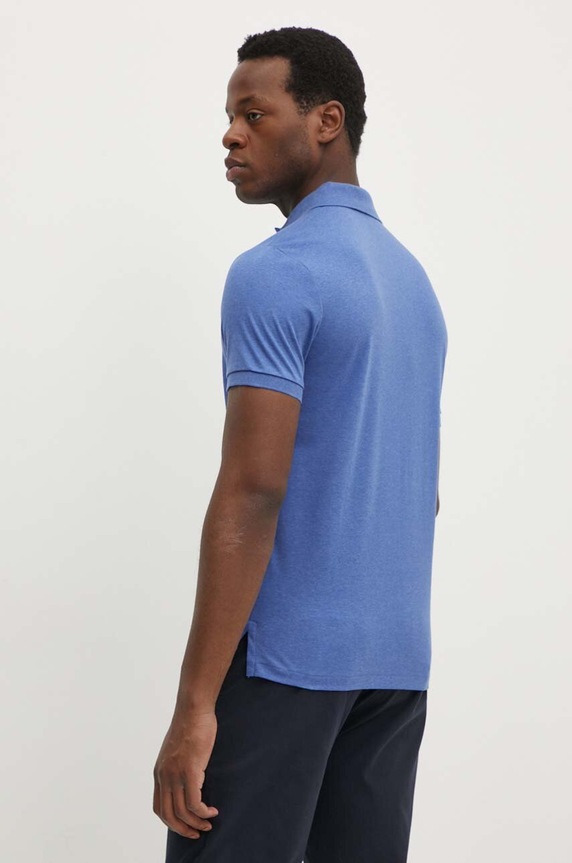Oblečení Bavlněné polo tričko Polo Ralph Lauren 710713130 modrá