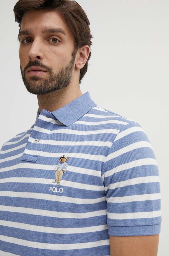 Polo Ralph Lauren cotton polo shirt blue 710941863