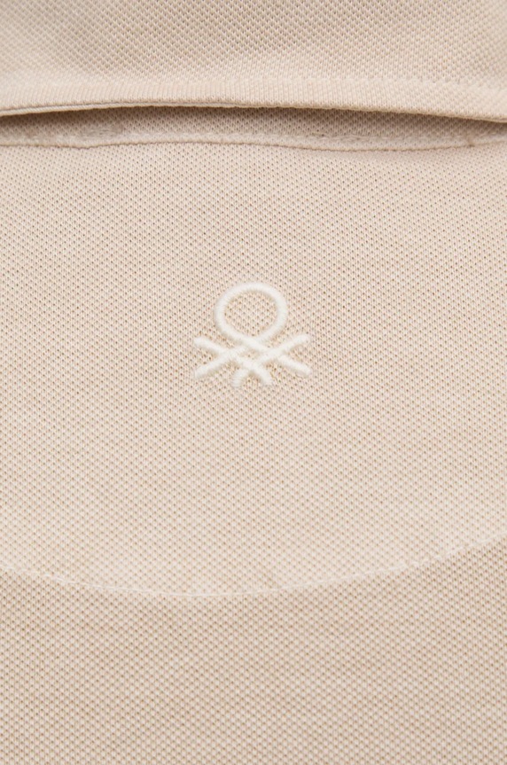 United Colors of Benetton longsleeve beżowy 3WG9U3026