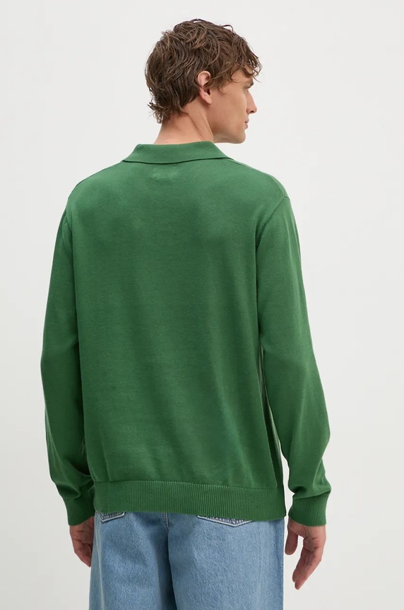 Odzież Levi's sweter bawełniany A8623 zielony