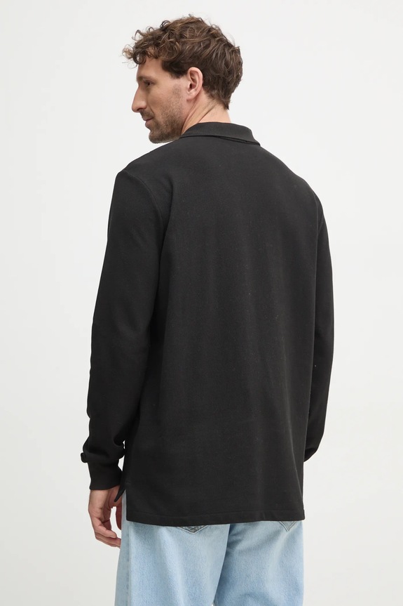 Odzież Polo Ralph Lauren longsleeve bawełniany 710961618 czarny