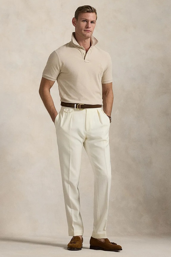 Odzież Polo Ralph Lauren polo bawełniane 710938137 szary
