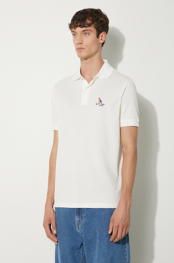 Paul Smith polo bawełniane M1R.698P.NP4722 beżowy