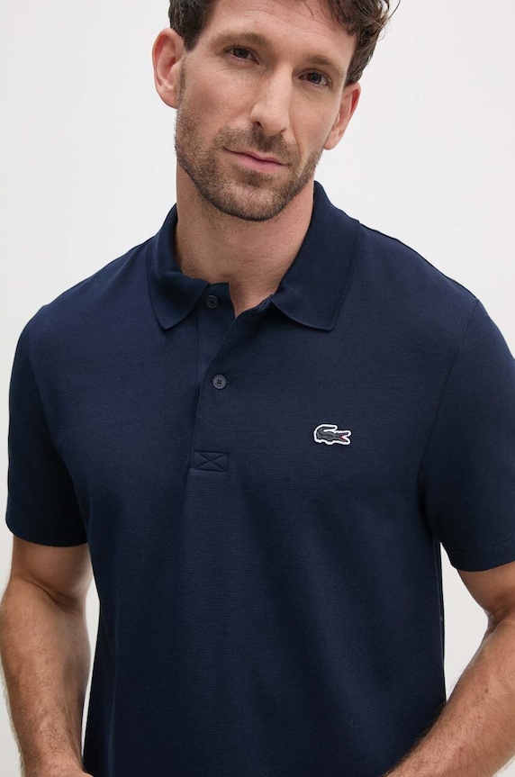 Lacoste poló sima sötétkék DH5522