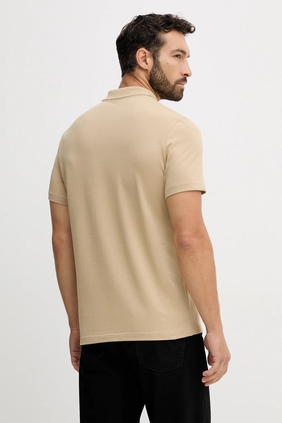 Odzież Lacoste polo DH5522 beżowy