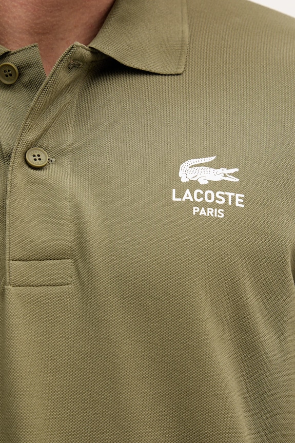Lacoste polo bawełniane PH2723 zielony
