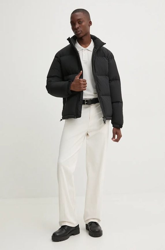 HUGO polo bawełniane 50533657 beżowy AW24