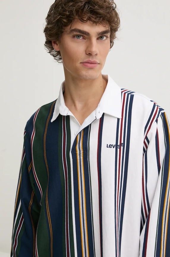 Levi's longsleeve din bumbac multicolor A4845