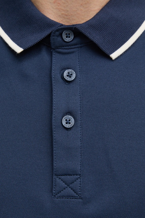 Polo majica Guess mornarsko plava M4YP40.KARS0