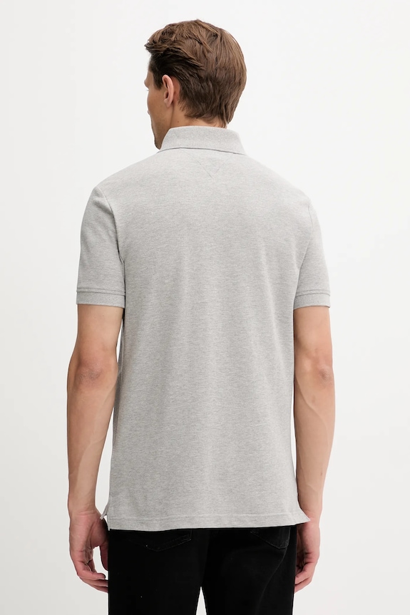 Tommy Hilfiger polo MW0MW38130 szary SS26
