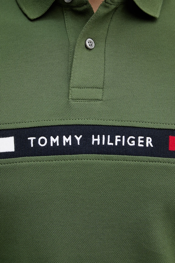 Polo tričko Tommy Hilfiger MW0MW38130 zelená