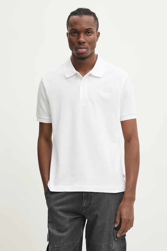 Guess Jeans polo bawełniane bawełna biały M4BP29.KCJV1
