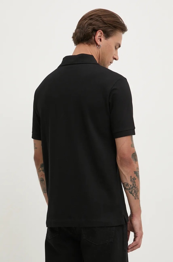 Oblečenie Bavlnené polo tričko Guess Jeans M4BP29.KCJV1 čierna