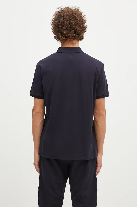 Clothing C.P. Company polo shirt Stretch Piquet Logo Polo 17CMPL065A005263W navy