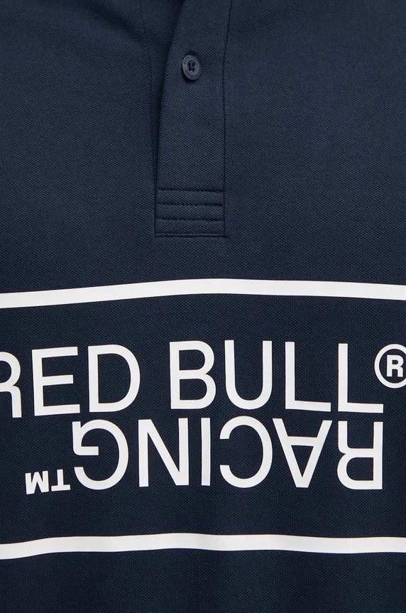 Polo majica Red Bull Racing x Pepe Jeans RM540004 mornarsko plava