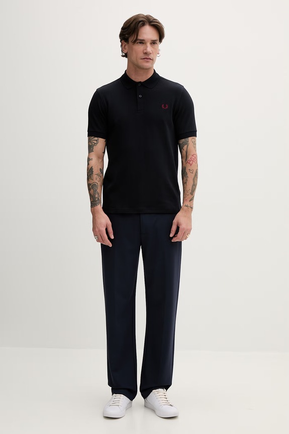 Fred Perry polo bawełniane M6000.V73 granatowy AA00