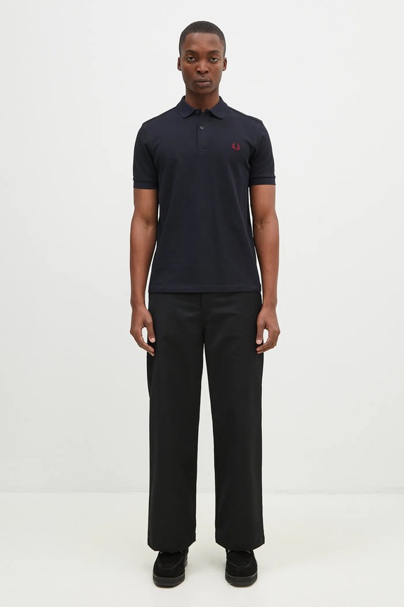 Fred Perry cotton polo shirt M6000.V73 navy