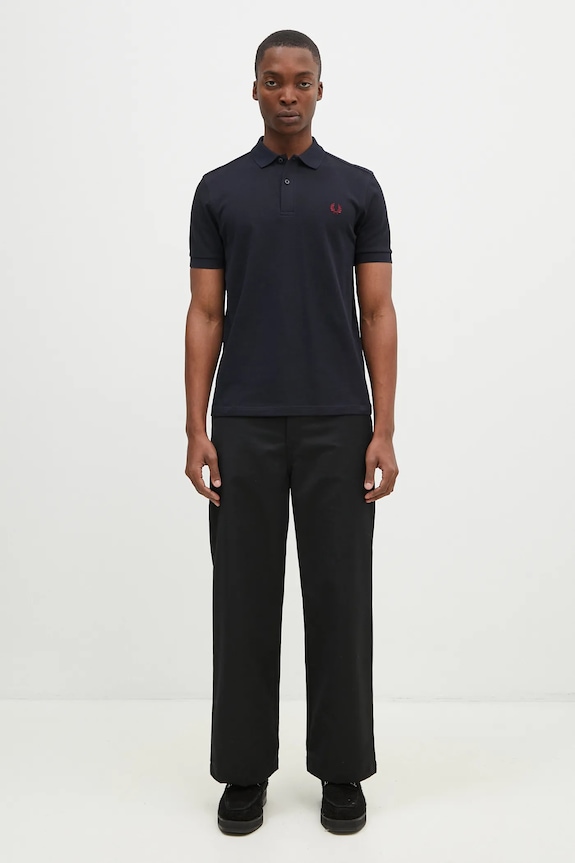 Fred Perry cotton polo shirt M6000.V73 navy