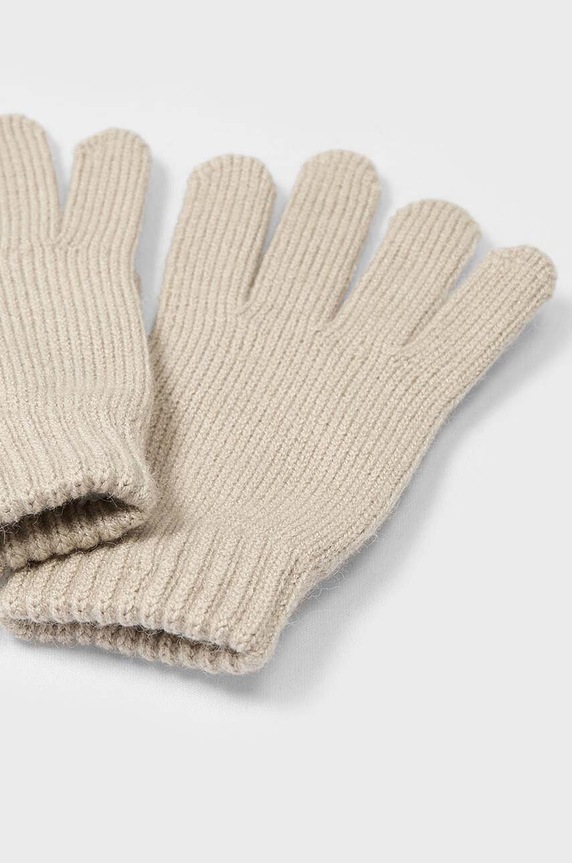 Παιδικά γάντια Mayoral 10815.5B.Rekawiczk.9BYH μπεζ AW24