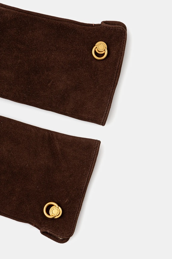 Semišové rukavice Gianni Chiarini GN.11128.CM hnedá AW25