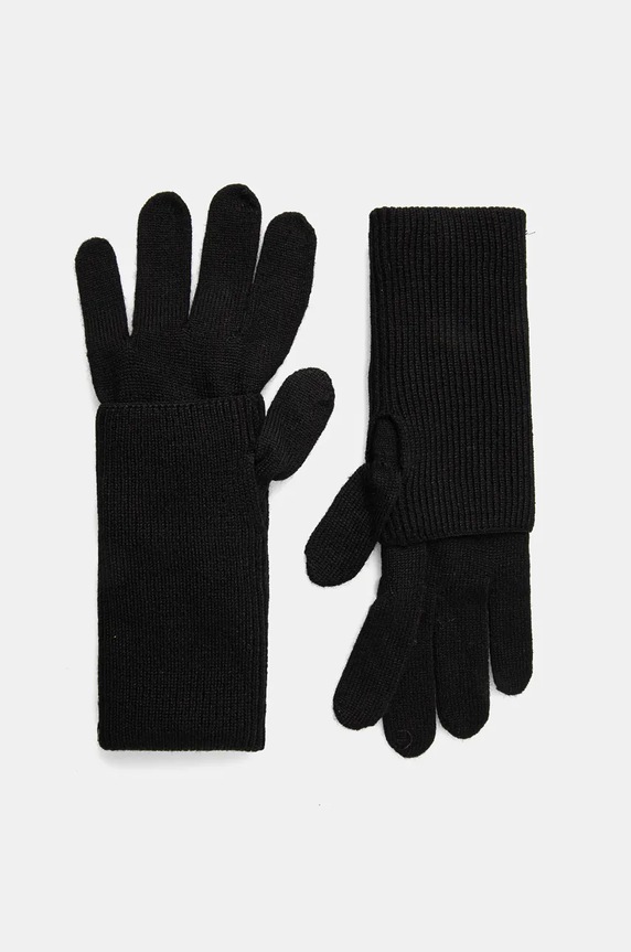 Vunene rukavice Marc O'Polo Planet friendly crna 409556104005