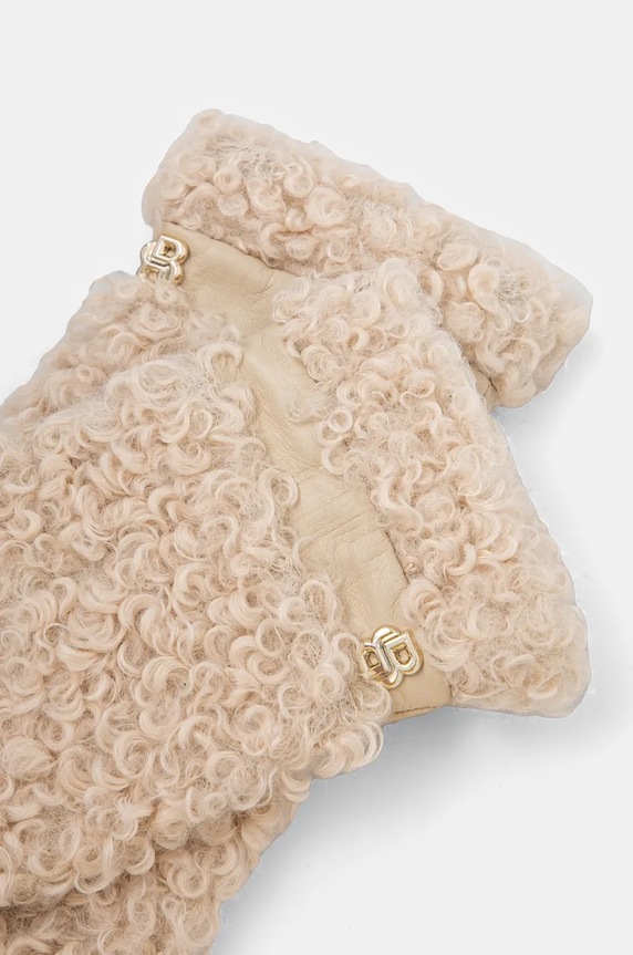 Rukavice BOSS 50526652 béžová AW24
