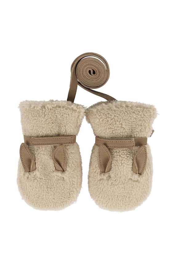 Donsje manusi copii Richy Mittens Alpaca 6023107. bej AW24