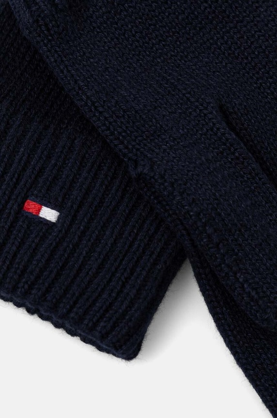 Rukavice Tommy Hilfiger AM0AM12845 námořnická modř AW24