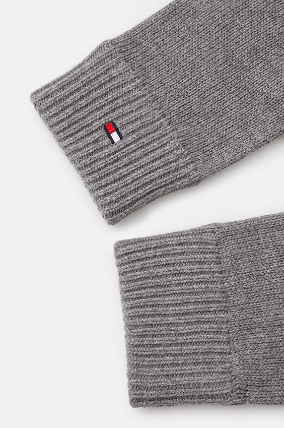 Tommy Hilfiger kesztyűk AM0AM12845 szürke AW24