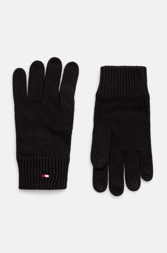Ръкавици Tommy Hilfiger други черен AM0AM12845