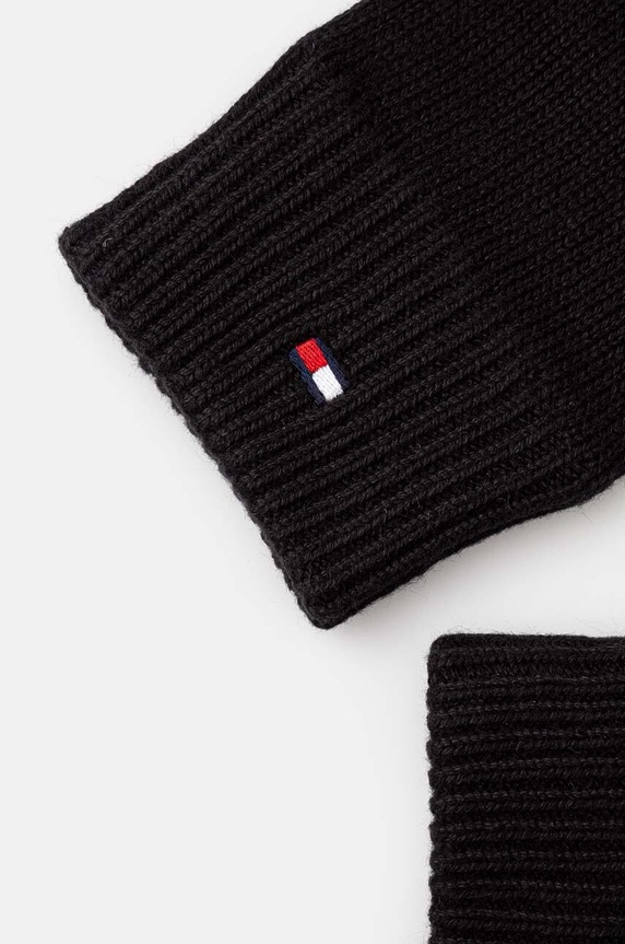 Ръкавици Tommy Hilfiger AM0AM12845 черен AW24