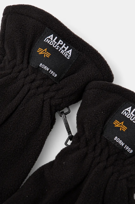 Alpha Industries rękawiczki 118936 czarny AW24