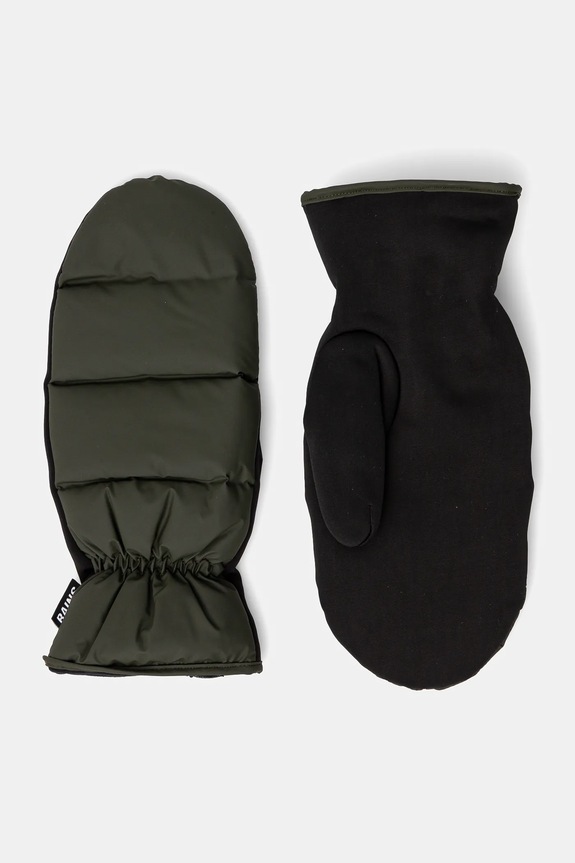 Rains rękawiczki Lohja Puffer Mittens W1T2 pozostałe zielony 16080.03