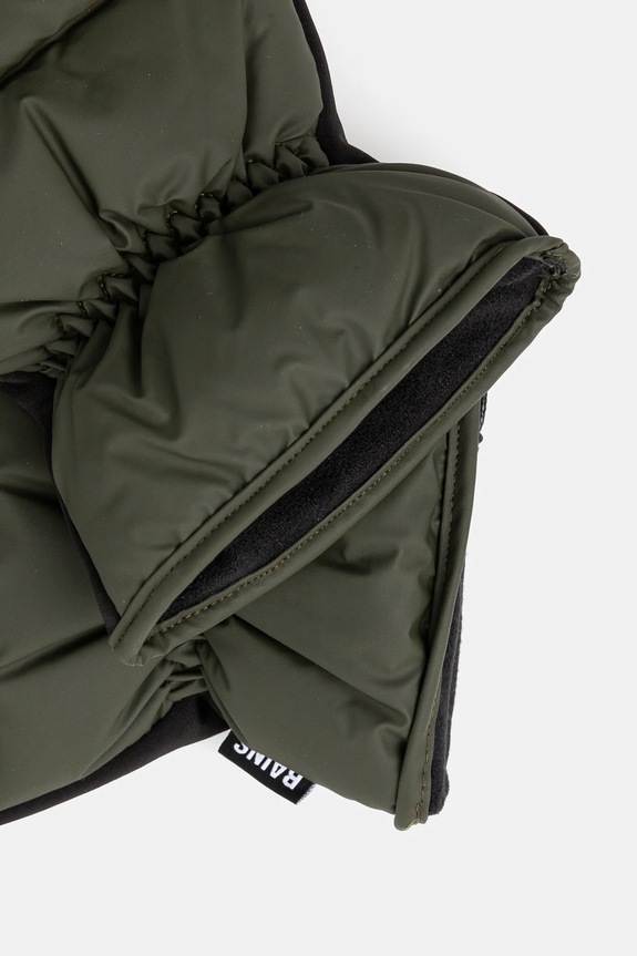 Rains rękawiczki Lohja Puffer Mittens W1T2 16080.03 zielony AW24