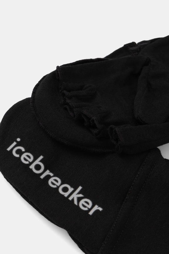 Icebreaker rękawiczki Merino Sierra Convertible IB0A573F0011 czarny AW24