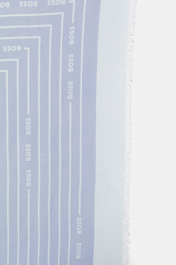 BOSS marama za žene s dodatkom svile Laik 50521800 plava SS26