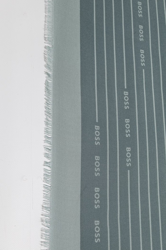 BOSS scialle con aggiunta di seta Laik 50521800 turchese SS26