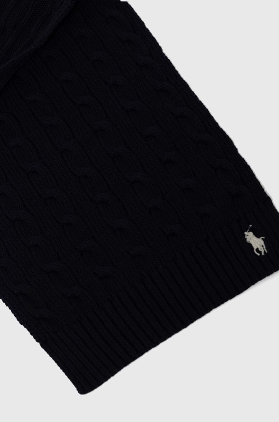 Βαμβακερό μαντήλι Polo Ralph Lauren 455954638 μπλε AW24
