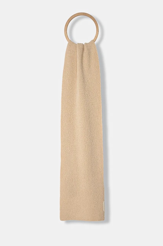 Μάλλινο κασκόλ Lanvin μαλλί μπεζ 6L3018.U7717