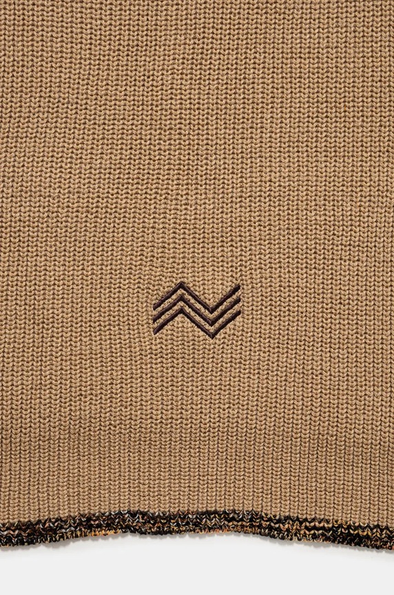 Шерстяной шарф Missoni SC32WOD9829 бежевый AW24