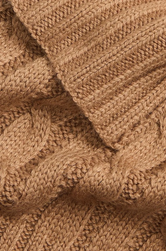 Doplnky Šál s prímesou vlny Lauren Ralph Lauren 454960071 béžová