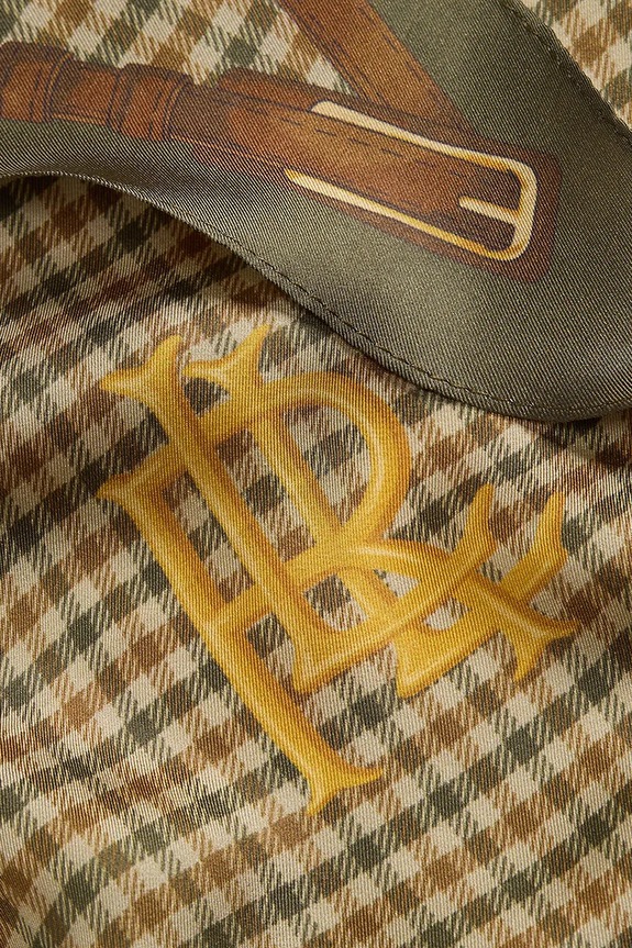 Doplňky Hedvábný šátek Lauren Ralph Lauren 454961475 béžová